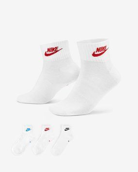 Шкарпетки Nike U NK NSW EVERYDAY ESSENTIAL AN 3PR білий, мультиколор Уні 46-50