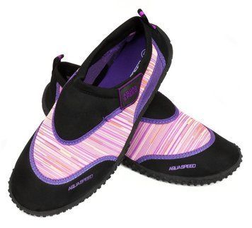 Аквашузы Aqua Speed ​​AQUA SHOE MODEL 2A 6544 черный, розовый Дет 30