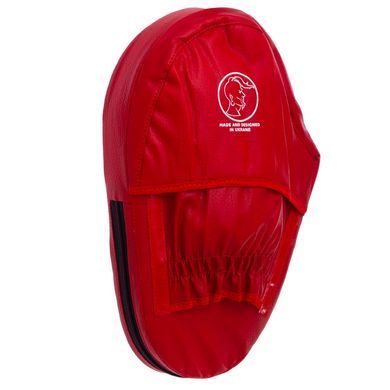 Лапа пряма подовжена для боксу та єдиноборств SPORTKO PD3 30x20x5см (2шт)