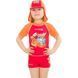 Топ сонцезахисний для хлопців Aqua Speed ​​SURF-CLUB T-SHIRT 2033 червоний, помаранчевий Діт 128см