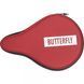 Чохол на ракетку для настільного тенісу Butterfly Logo Case Round, red
