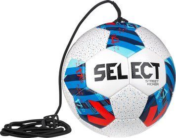 М'яч футбольний Select STREET KICKER v23 білий, синій Уні 4