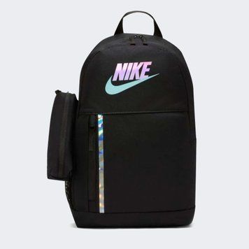 Рюкзак Nike Y NK ELMNTL BKPK-GFX 20L черный дет 46x30x13 см.
