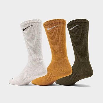 Шкарпетки Nike U NK EVERYDAY PLUS LTWT CREW 3PR мультиколор Уні 38-42