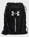 Рюкзак UA Undeniable Sackpack 20L чорний Уні 39х53,5х6 см