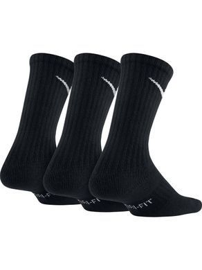 Шкарпетки Nike Y NK EVERYDAY CUSH CREW 3PR чорний Діт 38-42
