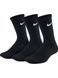 Шкарпетки Nike Y NK EVERYDAY CUSH CREW 3PR чорний Діт 38-42