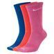 Шкарпетки Nike U NK EVERYDAY PLUS LTWT CREW 3PR мультиколор Уні 38-42