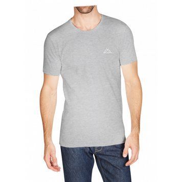 Футболка Kappa T-shirt Mezza Manica Girocollo сірий Чол L (K1304 GrigioUnito)