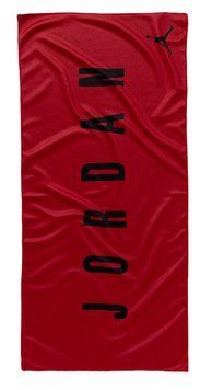 Полотенце Nike JORDAN COOLING TOWEL MEDIUM красное, черное Уни 35x76 cм