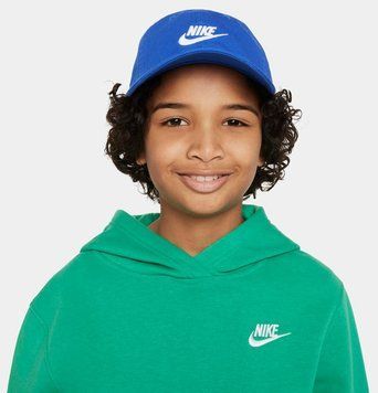 Кепка Nike K NK CLUB CAP US CB FUT WSH синий Дет 1SIZE