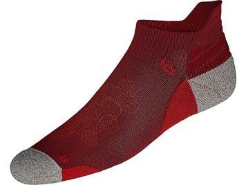 Шкарпетки Asics ROAD NEUTRAL ANKLE SINGLE TAB бордовий, сірий Уні 35-38