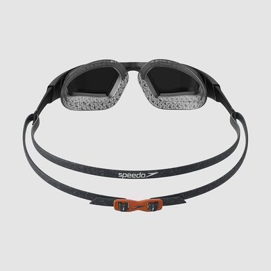 Очки для плавания Speedo AQUAPULSE PRO MIRROR GOG AU черный, золотой Уни OSFM