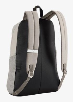 Рюкзак Puma Plus Backpack 21L черный серый Уни 32x14x47 см