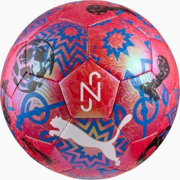 М'яч футбольний Puma NEYMAR JR Graphic ball червоний, синій 5