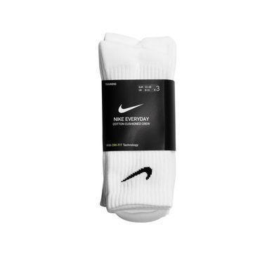 Шкарпетки Nike U NK EVERYDAY CUSH CREW 3PR білий Уні