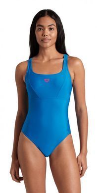 Купальник закритий для жінок Arena SOLID SWIMSUIT CONTROL PRO BAC блакитний Жін 46