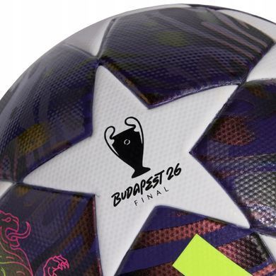 Футбольний м'яч Adidas UCL League Junior 350g 2026 Budapest JX9098, розмір №5