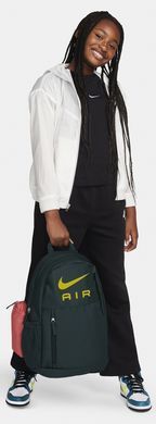 Рюкзак Nike Y NK ELMNTL BKPK - NK AIR 20L чорний, жовтий, бордовий Діт 46х30х13 см