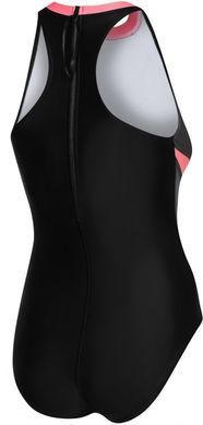 Купальник закритий для жінок Aqua Speed ​​NINA 6412 чорний, сірий, кораловий Жін 44 (XXL)