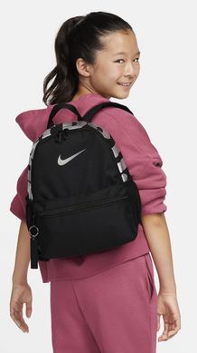 Рюкзак Nike Y NK BRSLA JDI MINI BKPK 11L чорний Діт 33x25.5x12.5 см