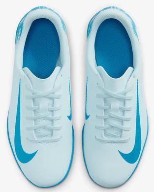 Футзалки Nike JR VAPOR 16 CLUB IC белый, голубой Дет 35,5 (US 3.5Y)