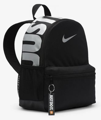 Рюкзак Nike Y NK BRSLA JDI MINI BKPK 11L чорний Діт 33x25.5x12.5 см
