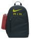 Рюкзак Nike Y NK ELMNTL BKPK - NK AIR 20L чорний, жовтий, бордовий Діт 46х30х13 см
