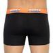 Труси-боксери Puma LOGO AOP BOXER 2P чорний, помаранчевий, синій Чол