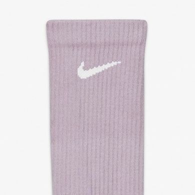Шкарпетки Nike U NK EVERYDAY PLUS CUSH CREW білий, рожевий, фіолетовий Уні 42-46
