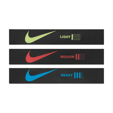 Эспандеры-петли Nike RESISTANCE BANDS MINI 3 PK NS черный 60х5см