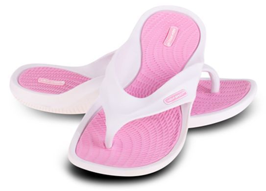 Шльопанці Aqua Speed RIVIERA 4363 білий, рожевий Уні 24