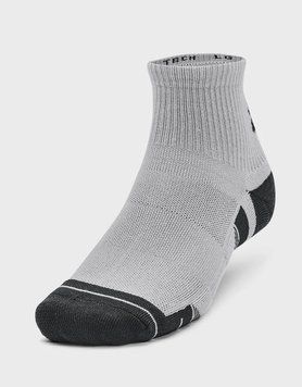 Шкарпетки Under Armour Performance Tech 3pk Qtr сірий Уні