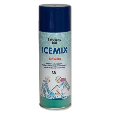Охлаждающий спрей "заморозка" спортивная ICEMIX" 400мл. (Польша)