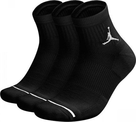 Шкарпетки Nike U J EVERYDAY MAX ANKL 3PR чорний Уні 34-38
