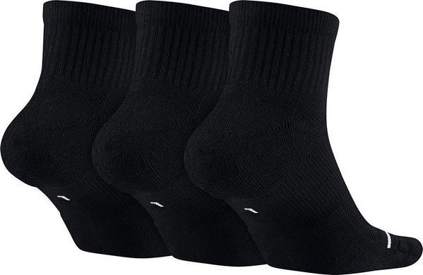 Шкарпетки Nike U J EVERYDAY MAX ANKL 3PR чорний Уні 34-38