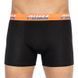 Труси-боксери Puma LOGO AOP BOXER 2P чорний, помаранчевий, синій Чол S