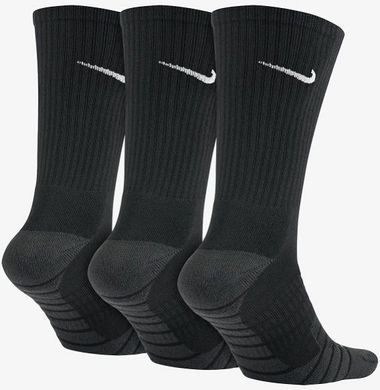 Шкарпетки Nike U NK EVERYDAY MAX CUSH CREW 3PR чорний Уні