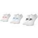 Шкарпетки Nike U NK NSW EVERYDAY ESSENTIAL NS 3PR білий, мультиколор Уні 34-38