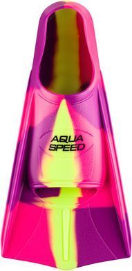 Ласти Aqua Speed ​​TRAINING FINS 7932 рожевий, фіолетовий, жовтий Уні 35-36