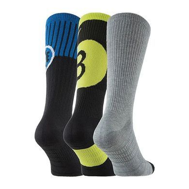 Шкарпетки Nike U NK SB EVERYDAY MAX LTWT CREW 3PR мультиколор Уні 34-38
