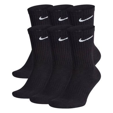 Шкарпетки Nike U NK EVERYDAY CUSH CREW 6PR-BD чорний Уні