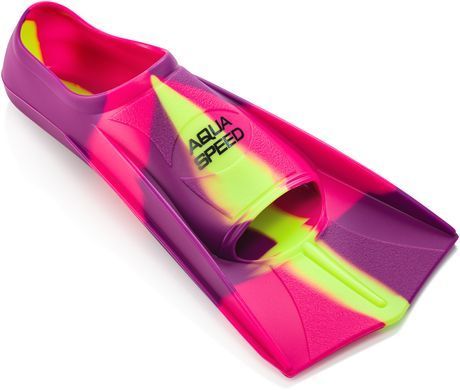 Ласти Aqua Speed ​​TRAINING FINS 7932 рожевий, фіолетовий, жовтий Уні 35-36