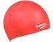 Шапка для плавания Speedo MOULDED SILC CAP JU красный OSFM