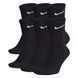 Шкарпетки Nike U NK EVERYDAY CUSH CREW 6PR-BD чорний Уні