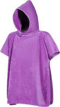 Полотенце пончо Aqua Speed ​​KID'S PONCHO 7337 фиолетовый Дет 80x140см