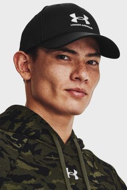 Кепка UA Men's Sportstyle Lockup Adj чорний Чол OSFM