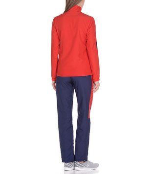 Костюм спортивный (куртка+брюки) WOMAN LINED SUIT красный; синий женщин XS