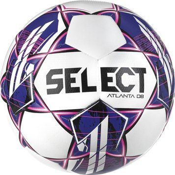 М'яч футбольний Select ATLANTA DB v23 біло-фіолетовий, розмір 5