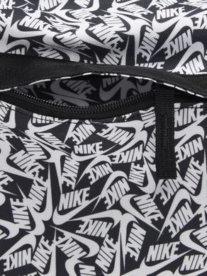 Рюкзак Nike NK HERITAGE BKPK - ACCS PRNT S 25L черный, белый Уни 43х30х15 см
